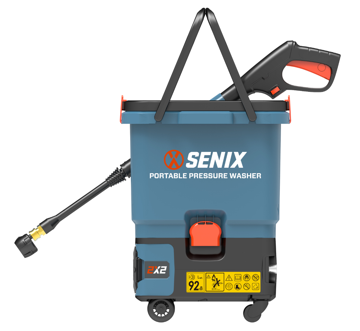 40V Brushless 70Bar 3.8L/min Portable Pressure Washer