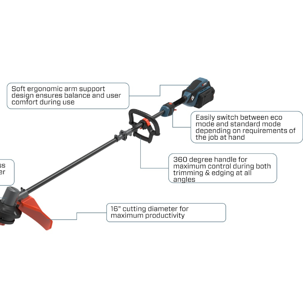 60V Brushless 40cm(16'') String Trimmer