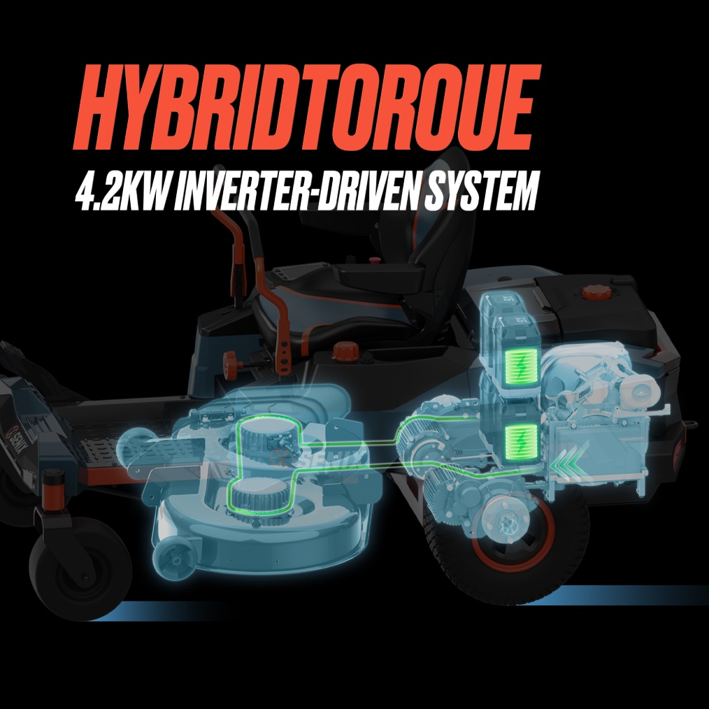 107cm(42'') Hybrid ZTR Electric Mower