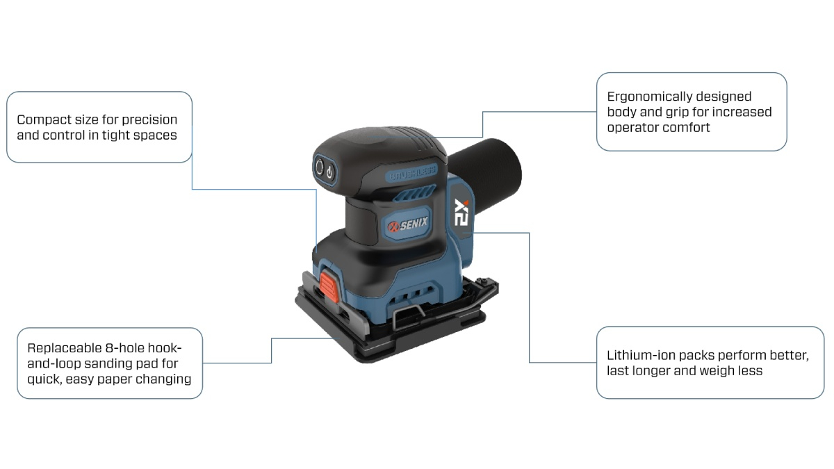 20V Brushless Sheet Sander