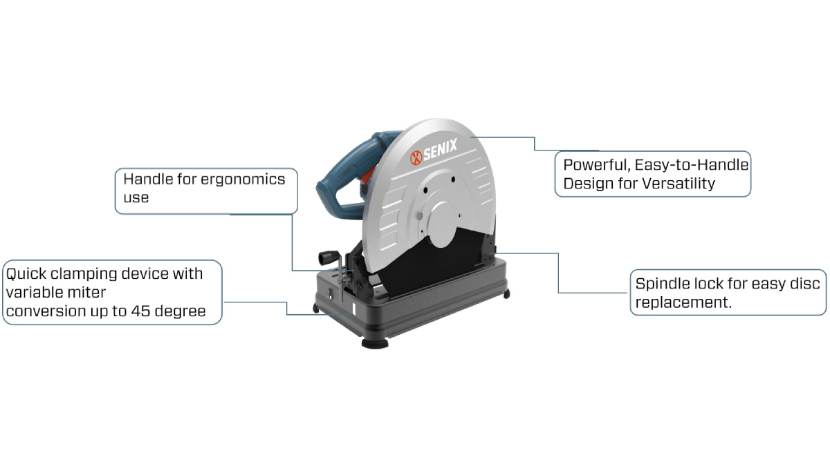 2400W 355mm(14'') Cut-Off Saw