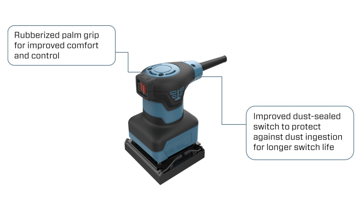 240W 100*115mm (4''*4-1/2'') Sheet Sander