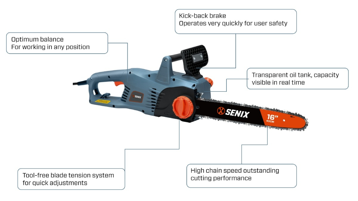 2000W 40cm(16'') Chain Saw