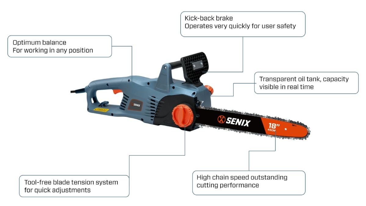 2200W 45cm(18'') Chain Saw