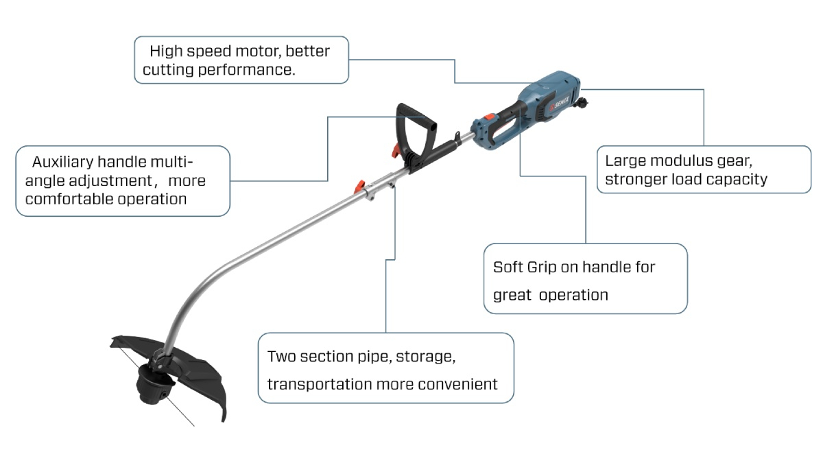 1000W 34cm(13-3/8'') String Trimmer