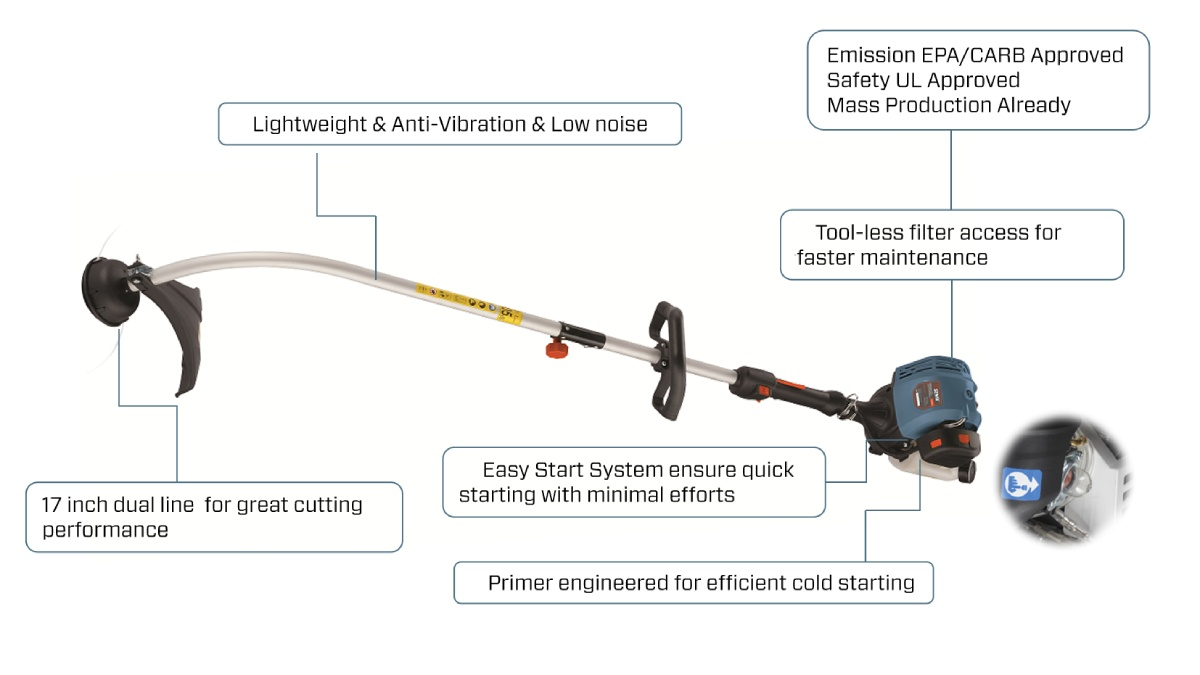 4QL® 26.5cc 4QL 43cm(17'') String Trimmer