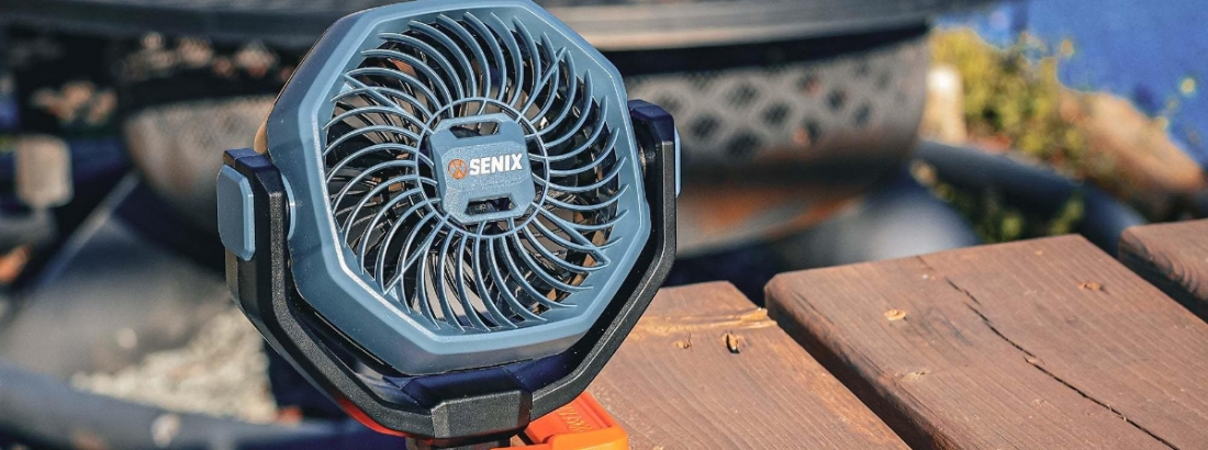Conquer the Heat with SENIX 20V Hybrid Jobsite Fan