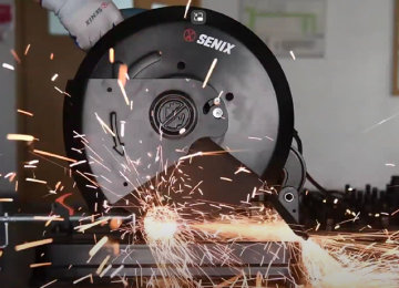 SENIX-355mm cut-off Saw, Silky cuts, asbrilliant as fireworks,COSE23-M-EU